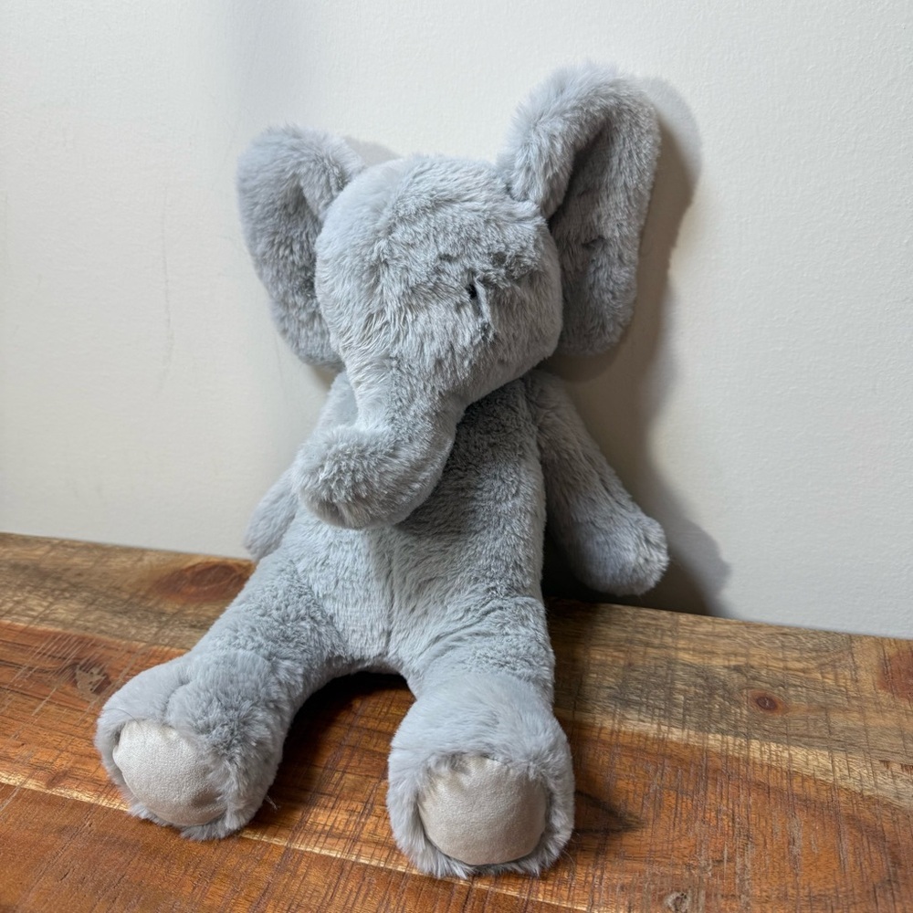 Pottery Barn Kids Plush Gray Elephant Toy